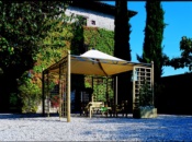 Gazebo in legno da giardino 