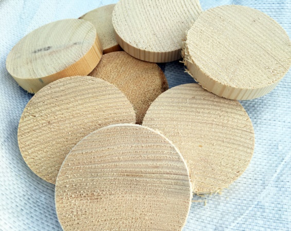 sottobicchieri in legno 